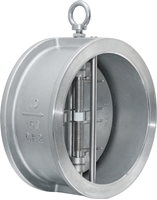 Picture of ANIX Stainless Steel Wafer Double Disc Spring Check Valve 