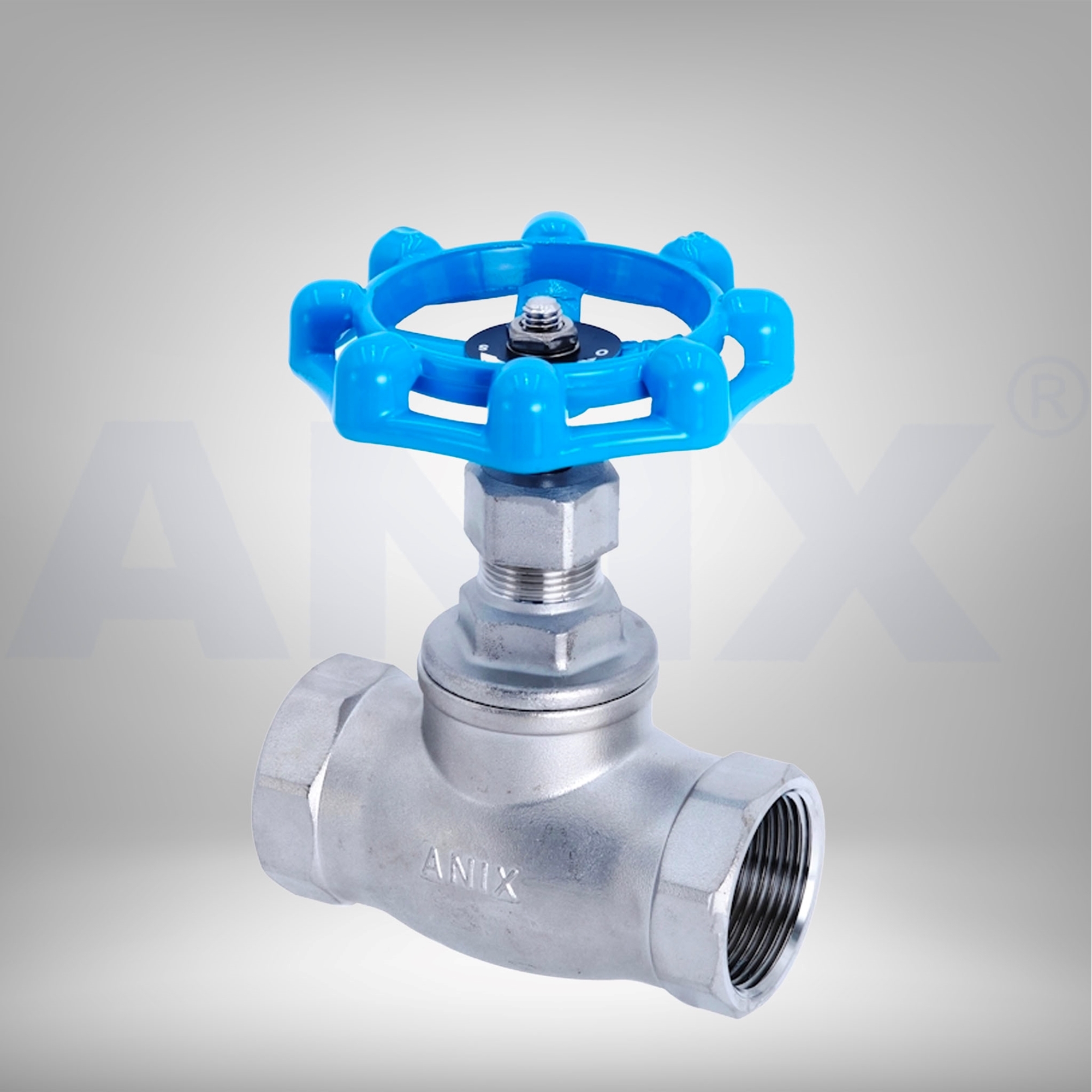 Picture of ANIX Stainless Steel Globe Valve Class 200 Threaded NPT 