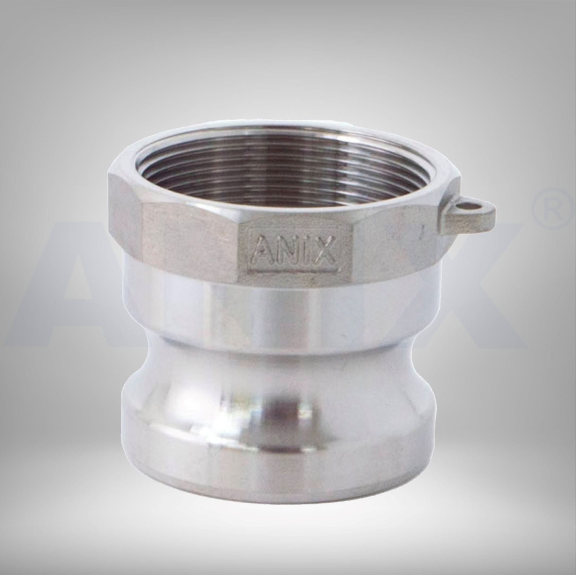 Picture of ANIX Stainless Steel 316 Camlock  Adapter Type A 