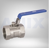 Picture of ANIX Stainless Steel 1-Piece Unibody Ball Valve 1000# NPT Threaded