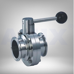 Picture of ANIX Sanitary Butterfly Valve  - Clamp End / Pull Handle