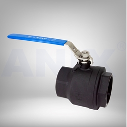 Picture of ANIX Carbon Steel 2-Piece Ball Valve 1000# / 2000# NPT Threaded