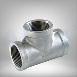 Picture of ANIX Stainless Steel CL150 NPT Equal Tee (F-F-F)
