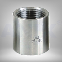 Picture of ANIX Stainless Steel CL150 NPT Machined Coupler OD