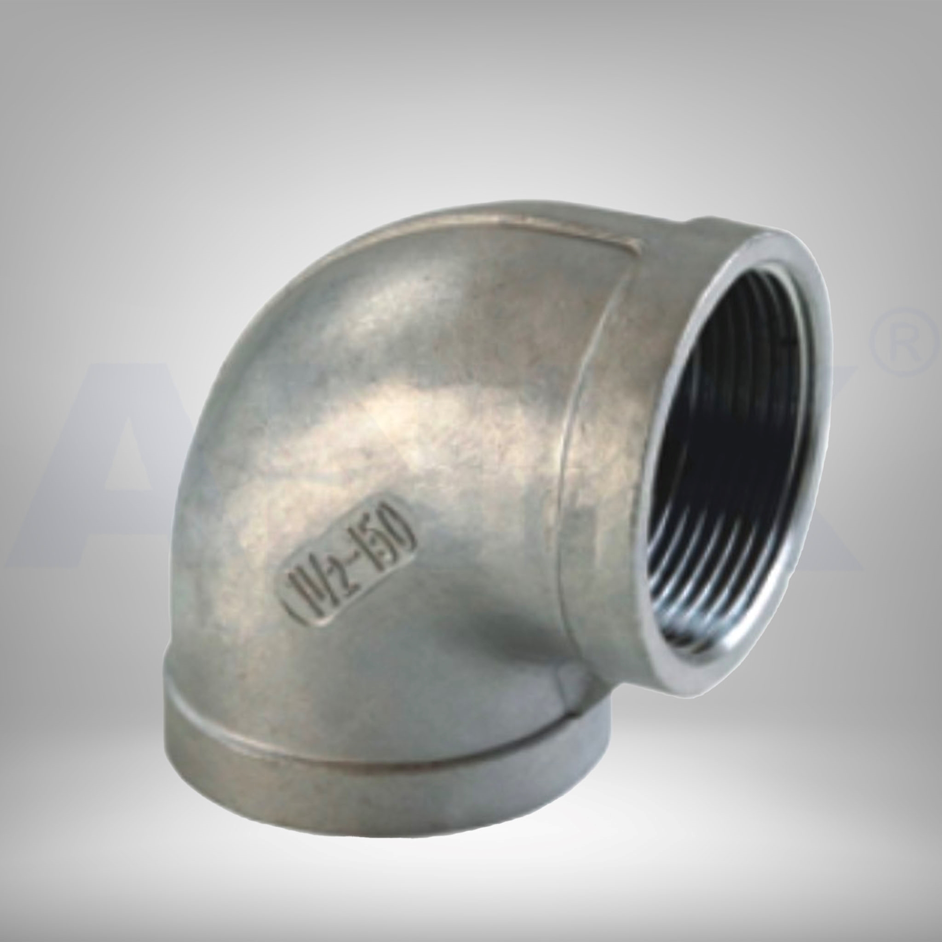 Picture of ANIX Stainless Steel CL150 NPT 90° Elbow (F-F)
