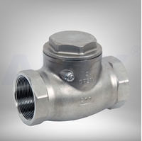 Picture of ANIX Stainless Steel Swing Check Valve Class 200 Threaded NPT