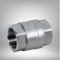 Picture of ANIX Stainless Steel 2-Piece Spring Loaded Check Valve Threaded NPT