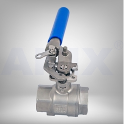 Picture of ANIX Stainless Steel Ball Valve with Deadman Spring Return Handle