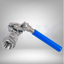 Picture of ANIX Stainless Steel Ball Valve with Deadman Spring Return Handle