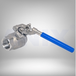 Picture of ANIX Stainless Steel Ball Valve with Deadman Spring Return Handle